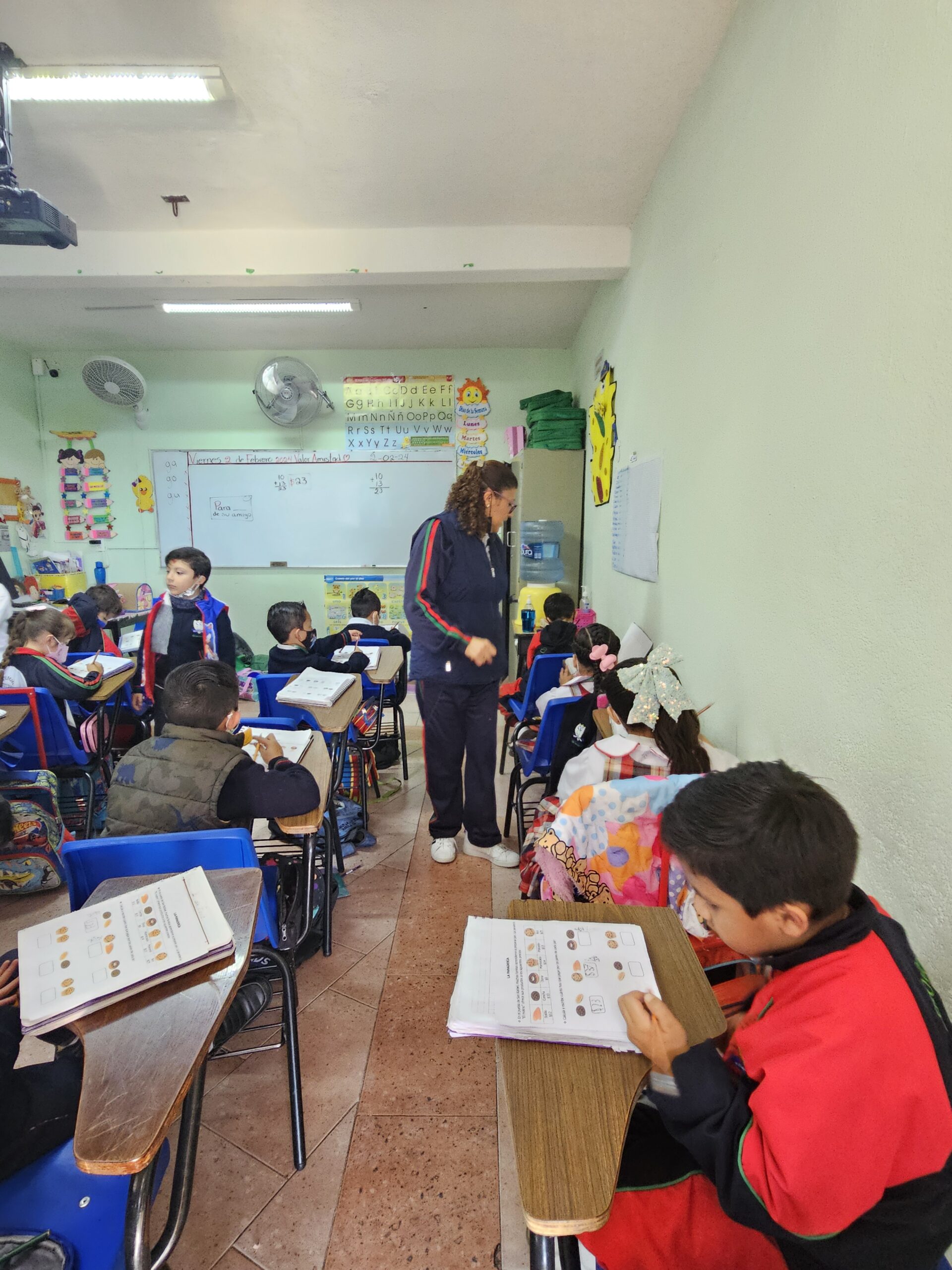 Clase en el aula