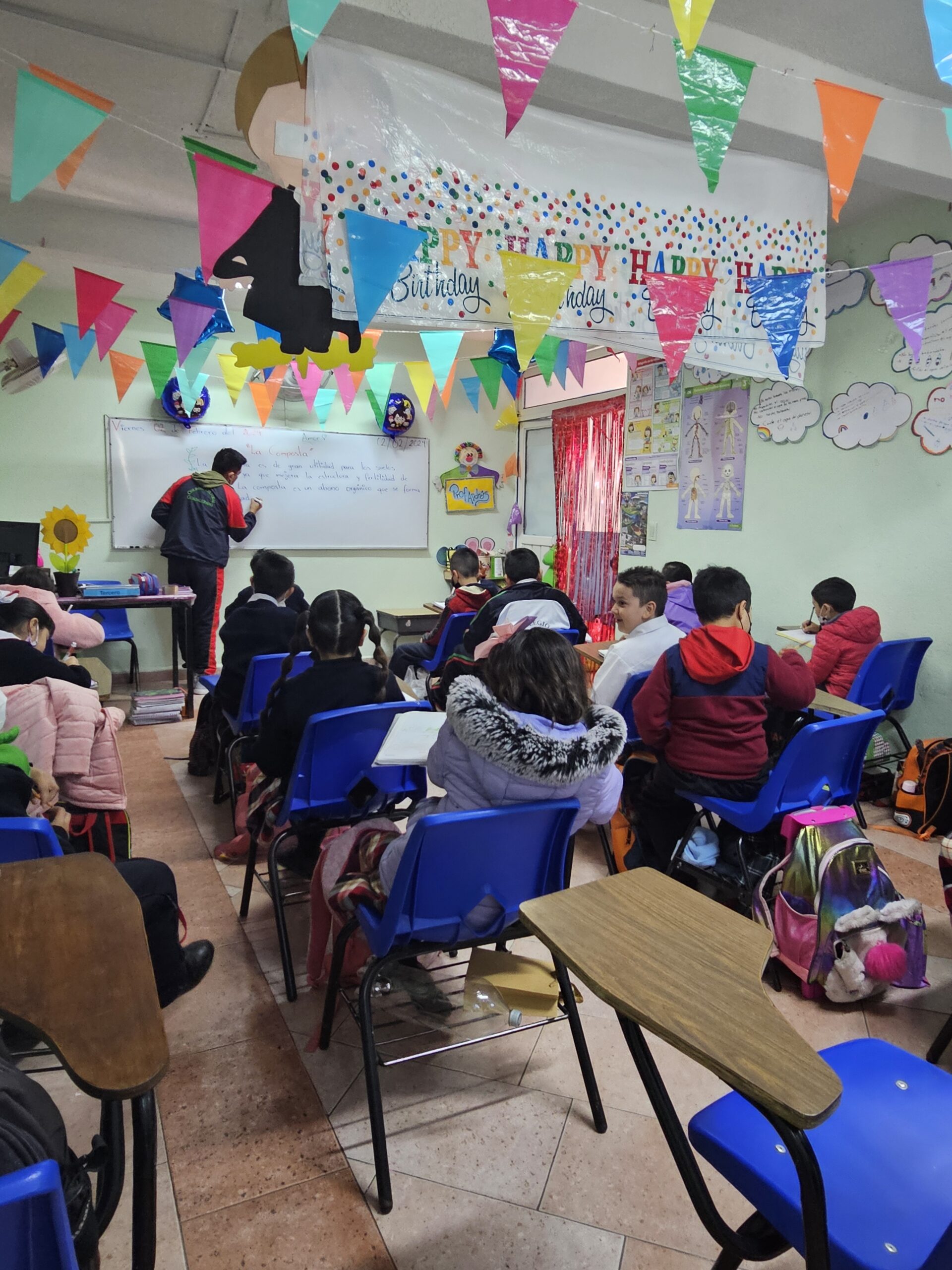 Alumnos en clase