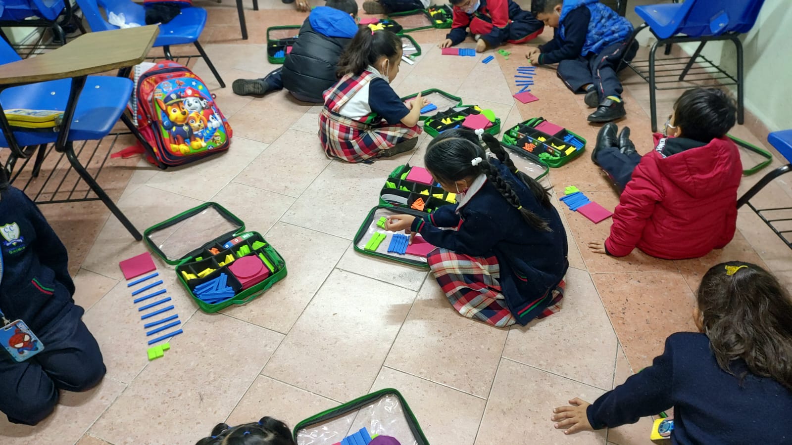 Clase de matemáticas